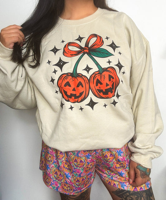 Cherry Pumpkin Crewneck