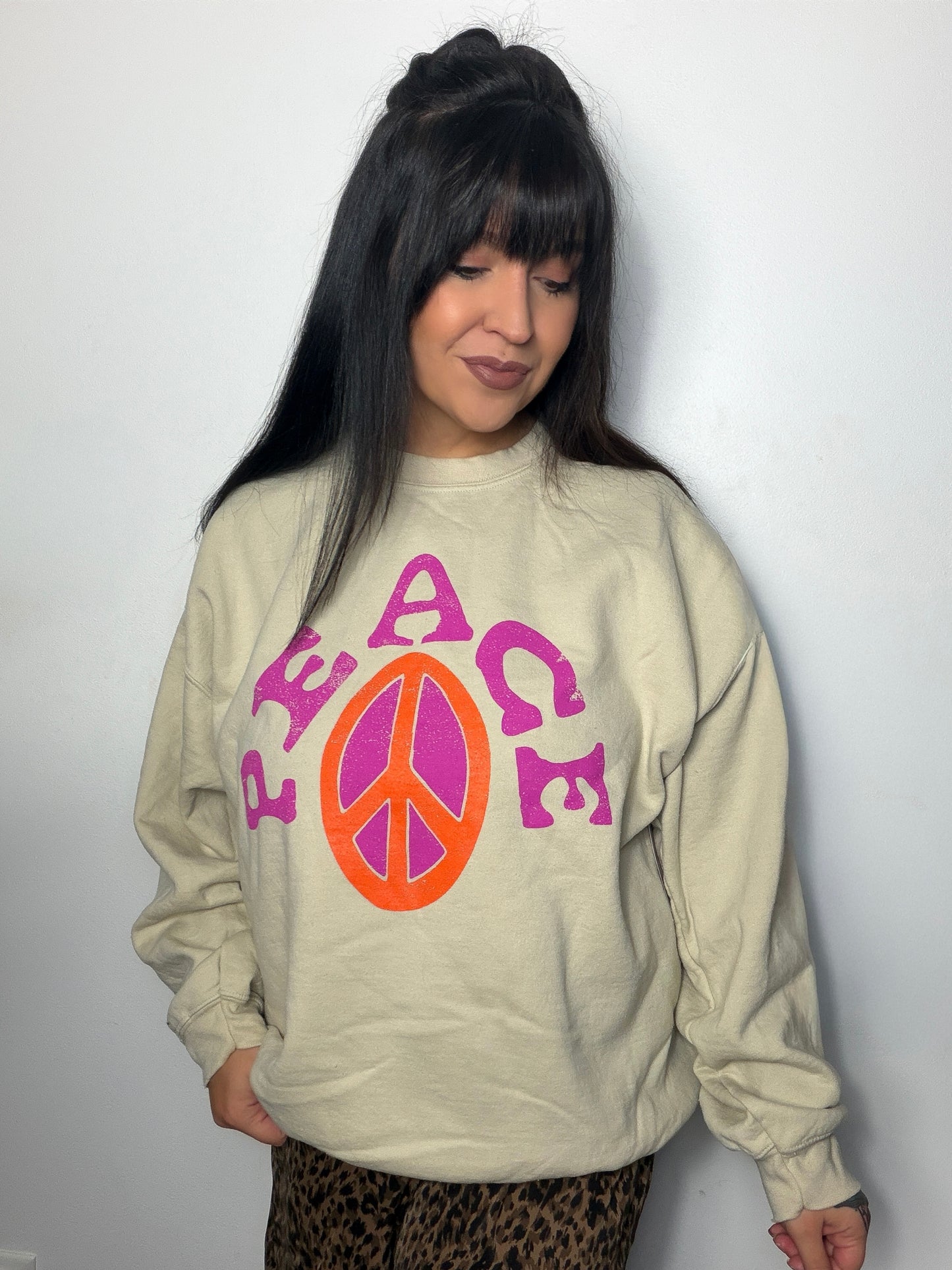 Retro Peace Crew | Oversized