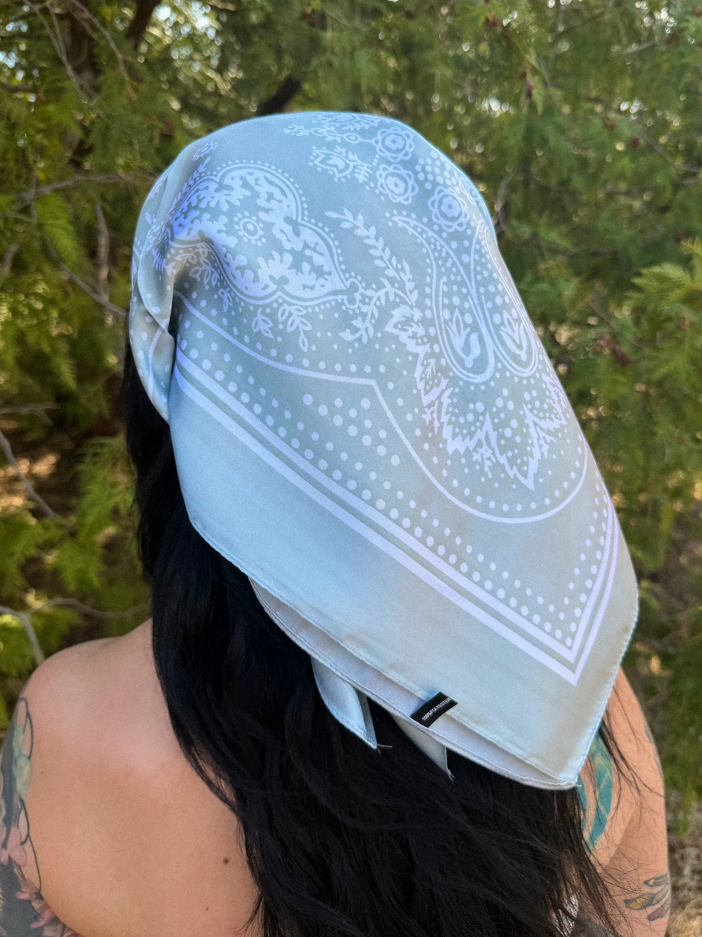 Spring Green Wild Rag