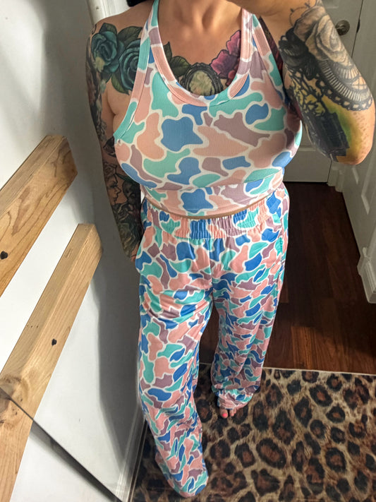 Rib & Flow Spring Blue Set
