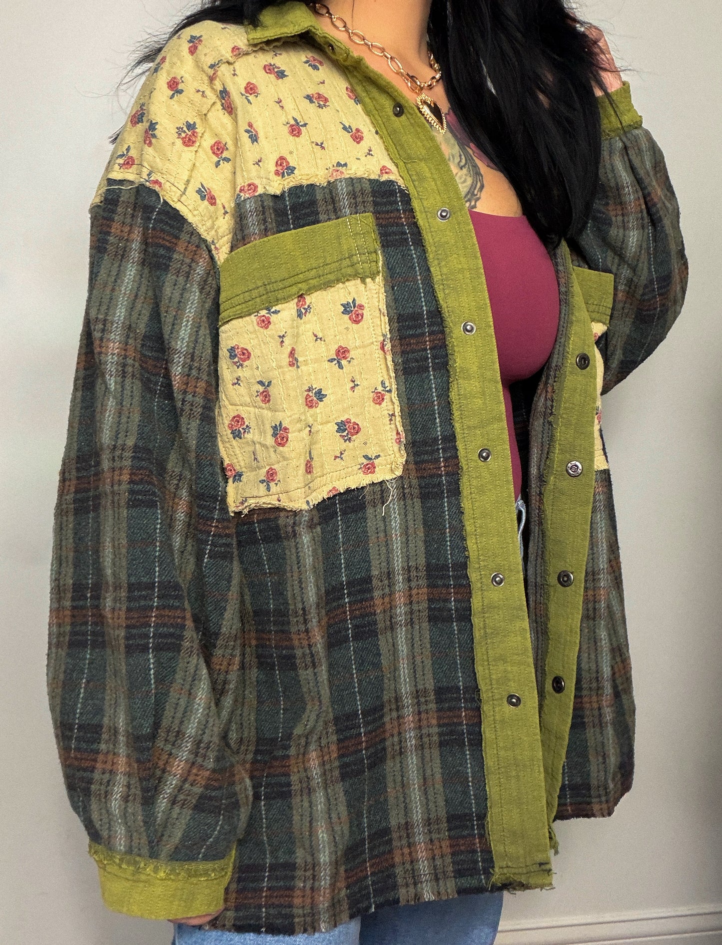 Elsie Floral Shacket