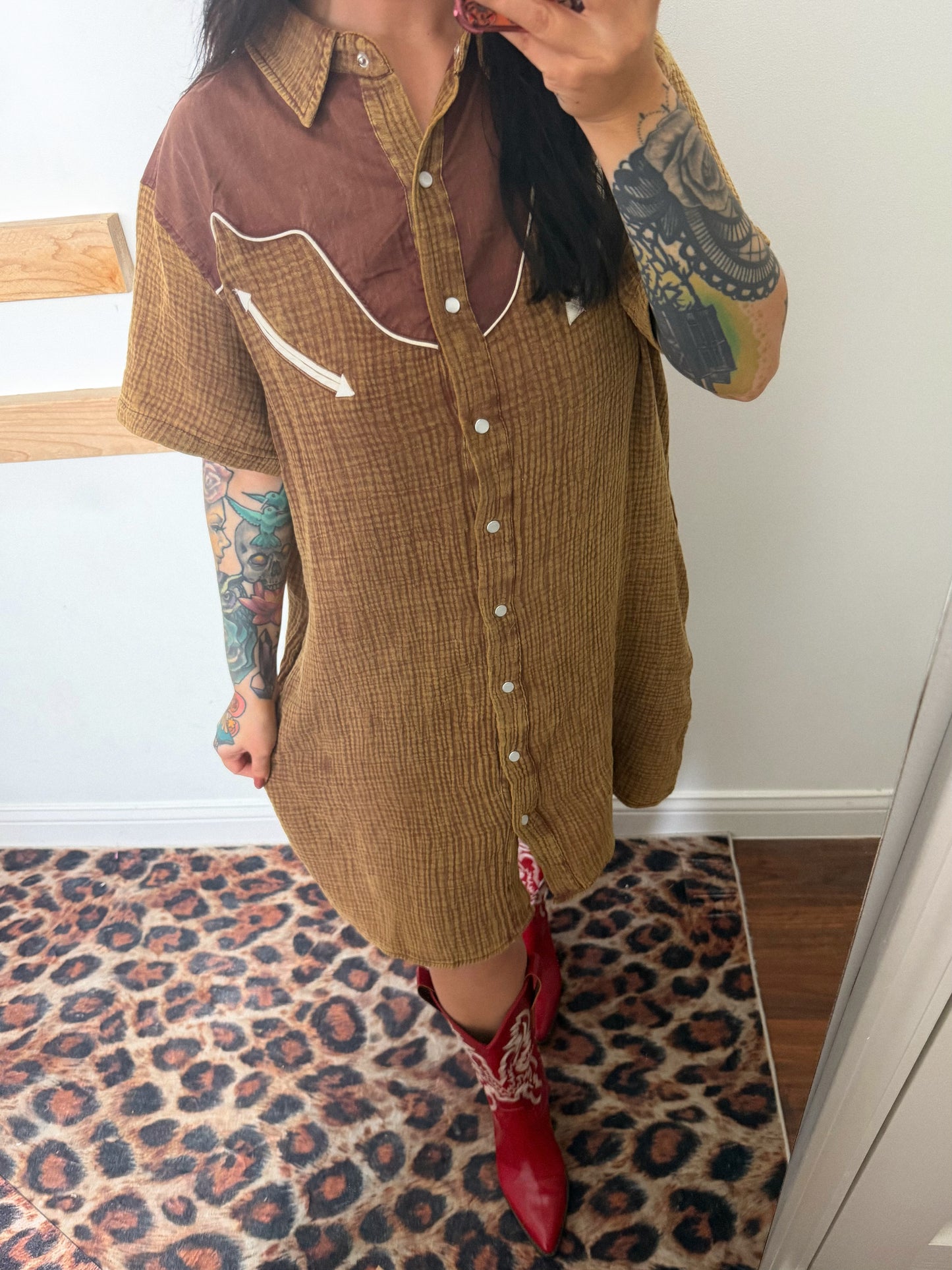 Retro Rowdy Dress