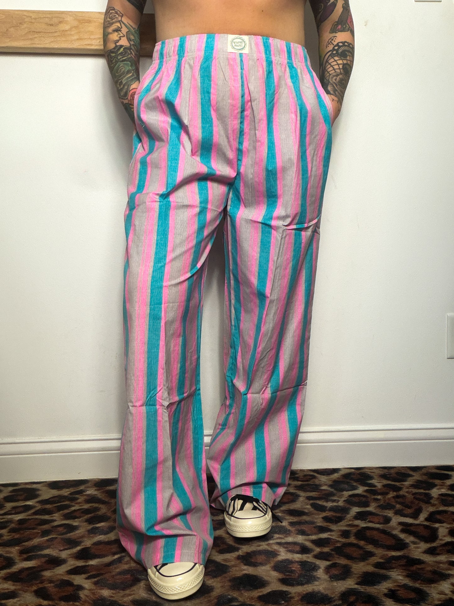 Candy Stripe Boxer Pants