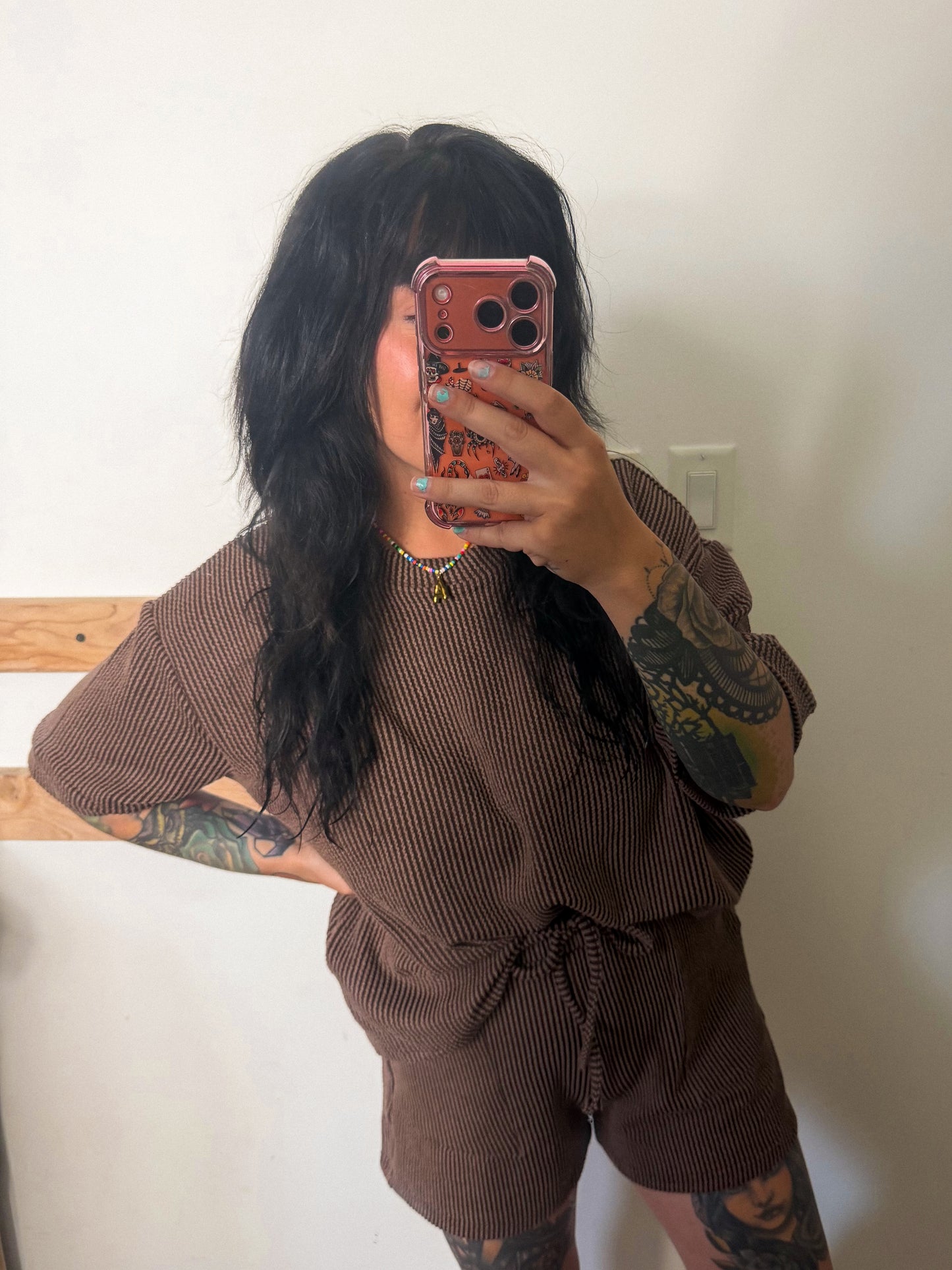 Coffee Date Short Set : 7 Color Options