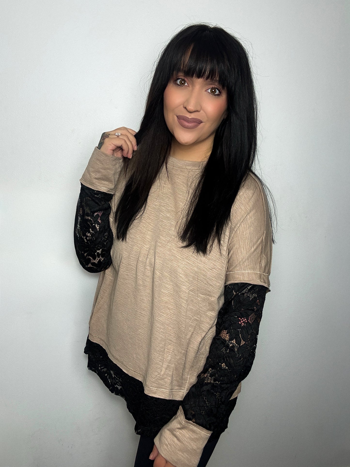 Lane Lane Tee : Beige