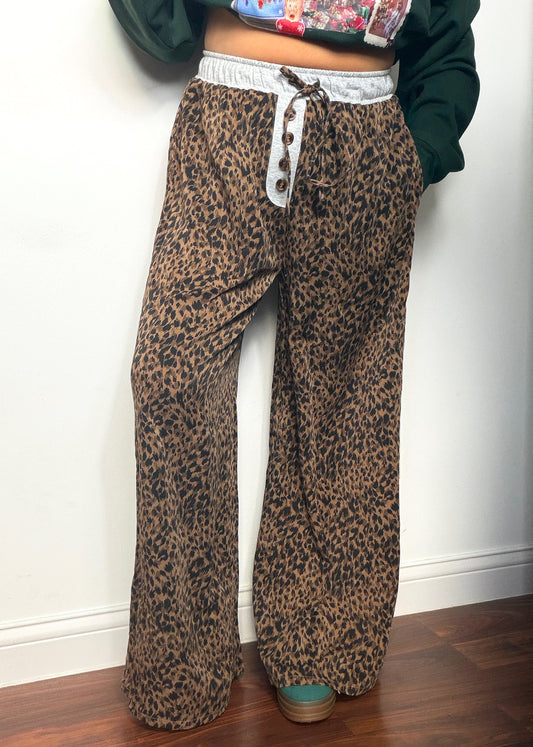 Layla Leopard Pants