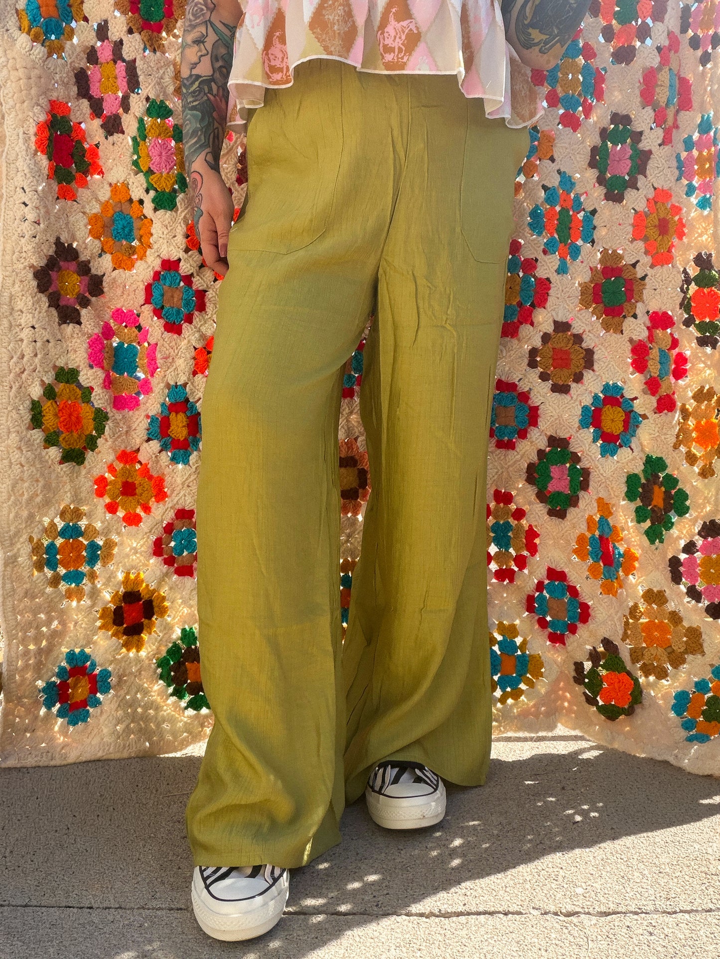 Georgia Pants : Kiwi