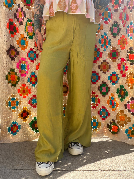 Georgia Pants : Kiwi