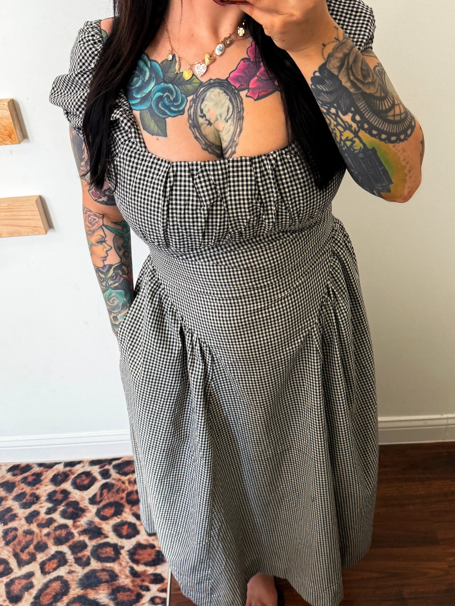 Madeline Gingham Dress