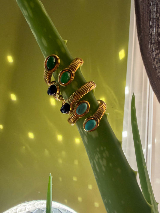 Stone Ring : 3 Colors