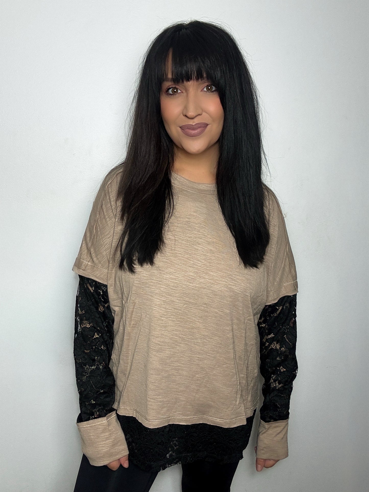 Lane Lane Tee : Beige