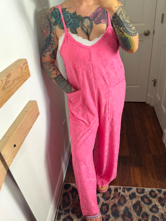 Pink Daisy Jumper