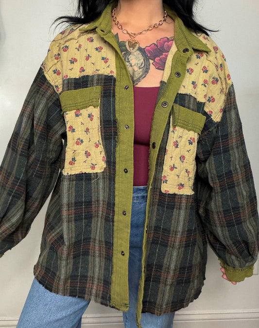 Elsie Floral Shacket