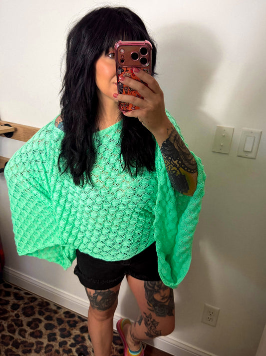 Free Spirit Bell Top : Mint