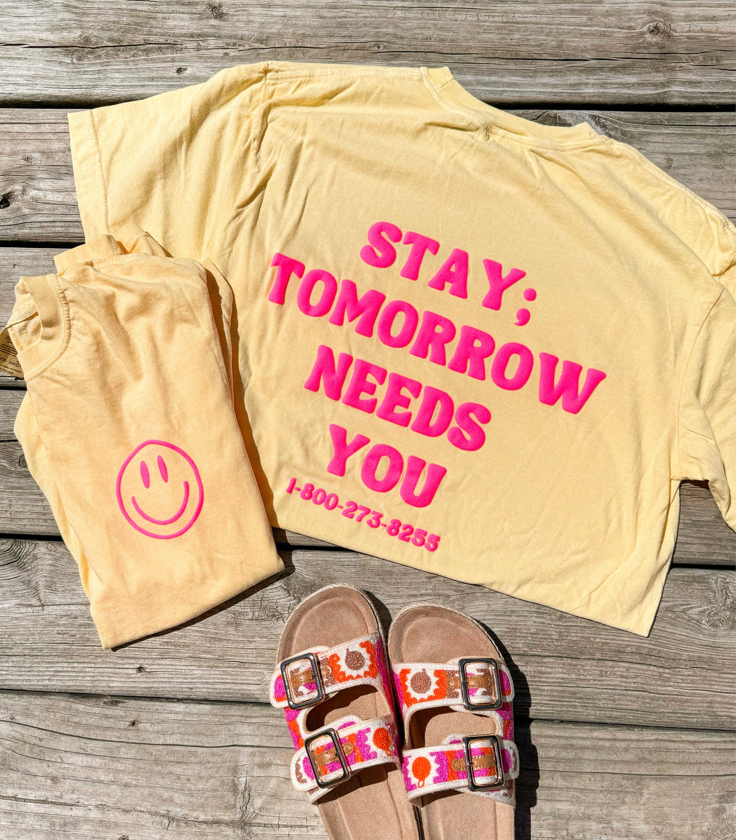 Tomorrow Needs You Tee : Comfort Colors