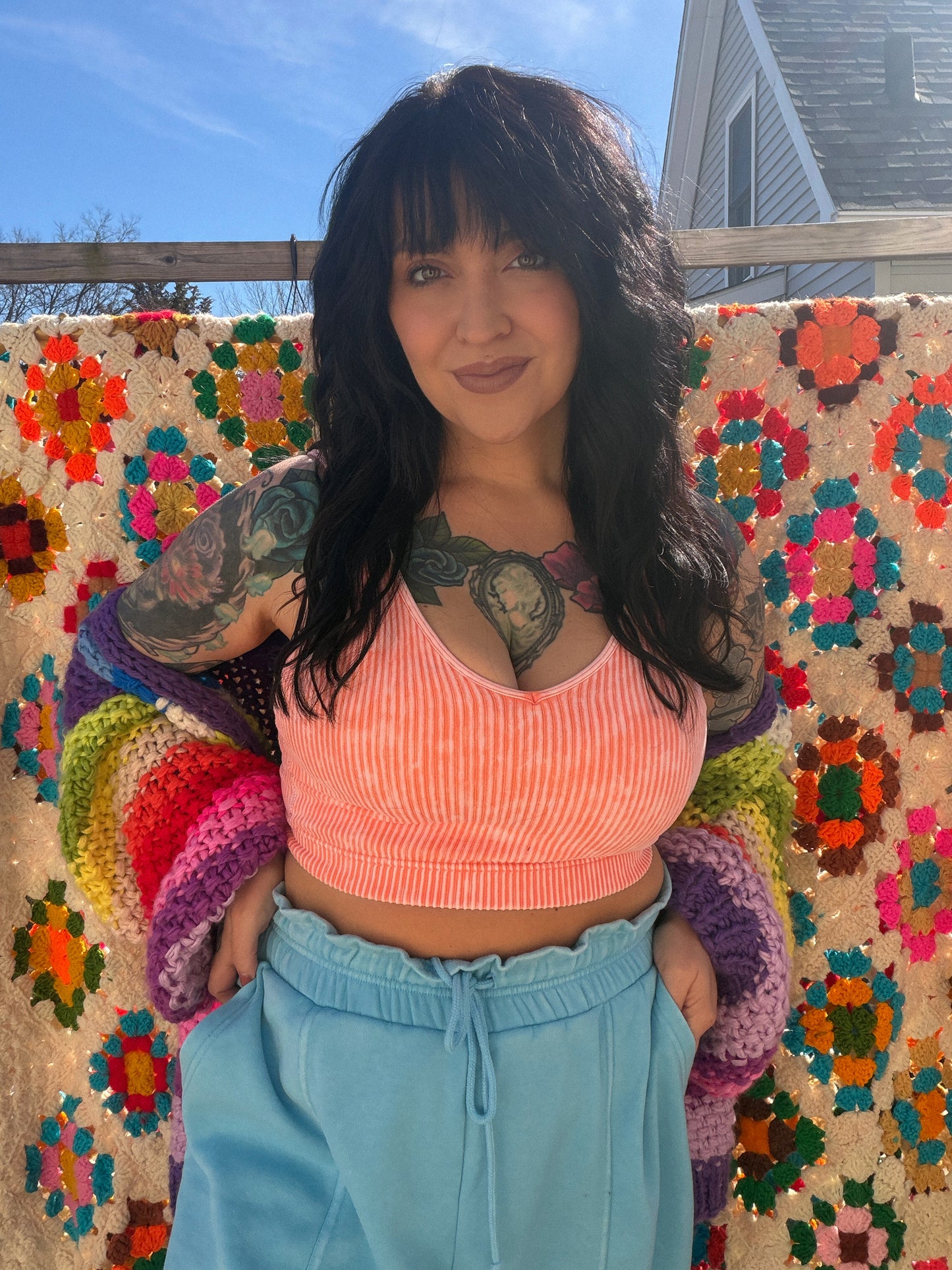 Padded Kelsea Brami : Coral