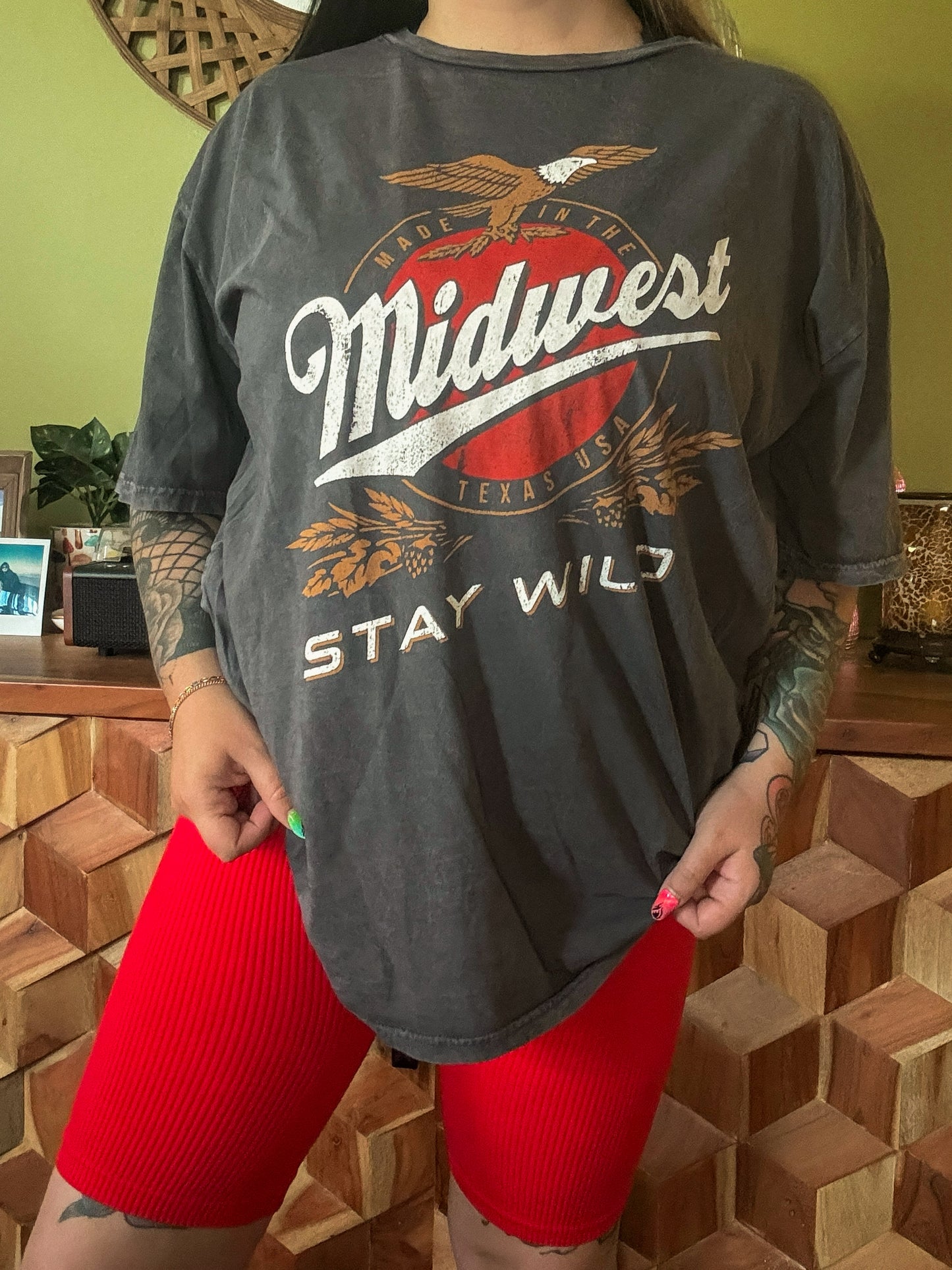 Midwest Mineral Tee : Oversized (S & M left)