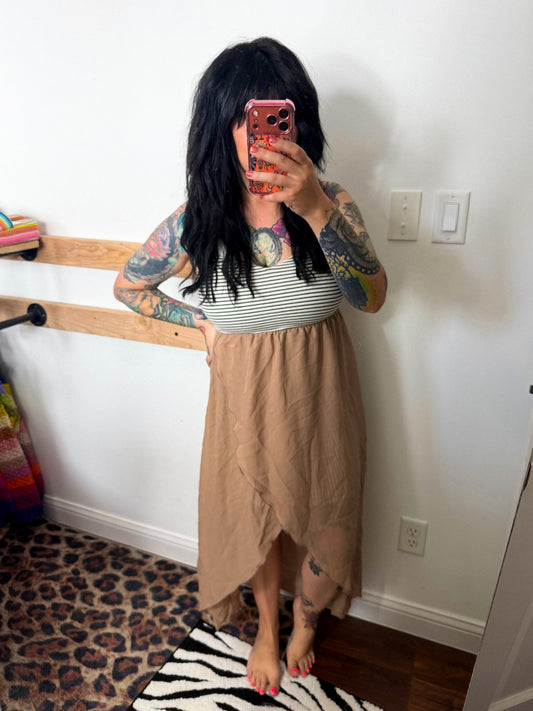 BKE Striped Dress : S