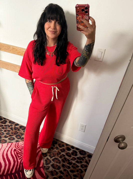 Coffee Date Set : Red