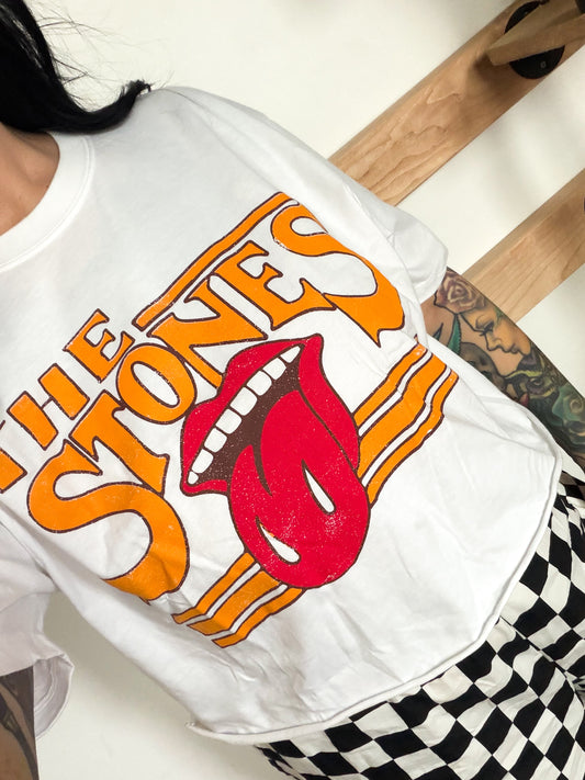 The Stones Cropped Tee
