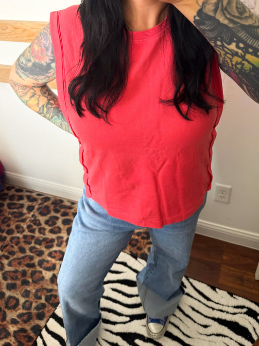 Watermelon Muscle Tank