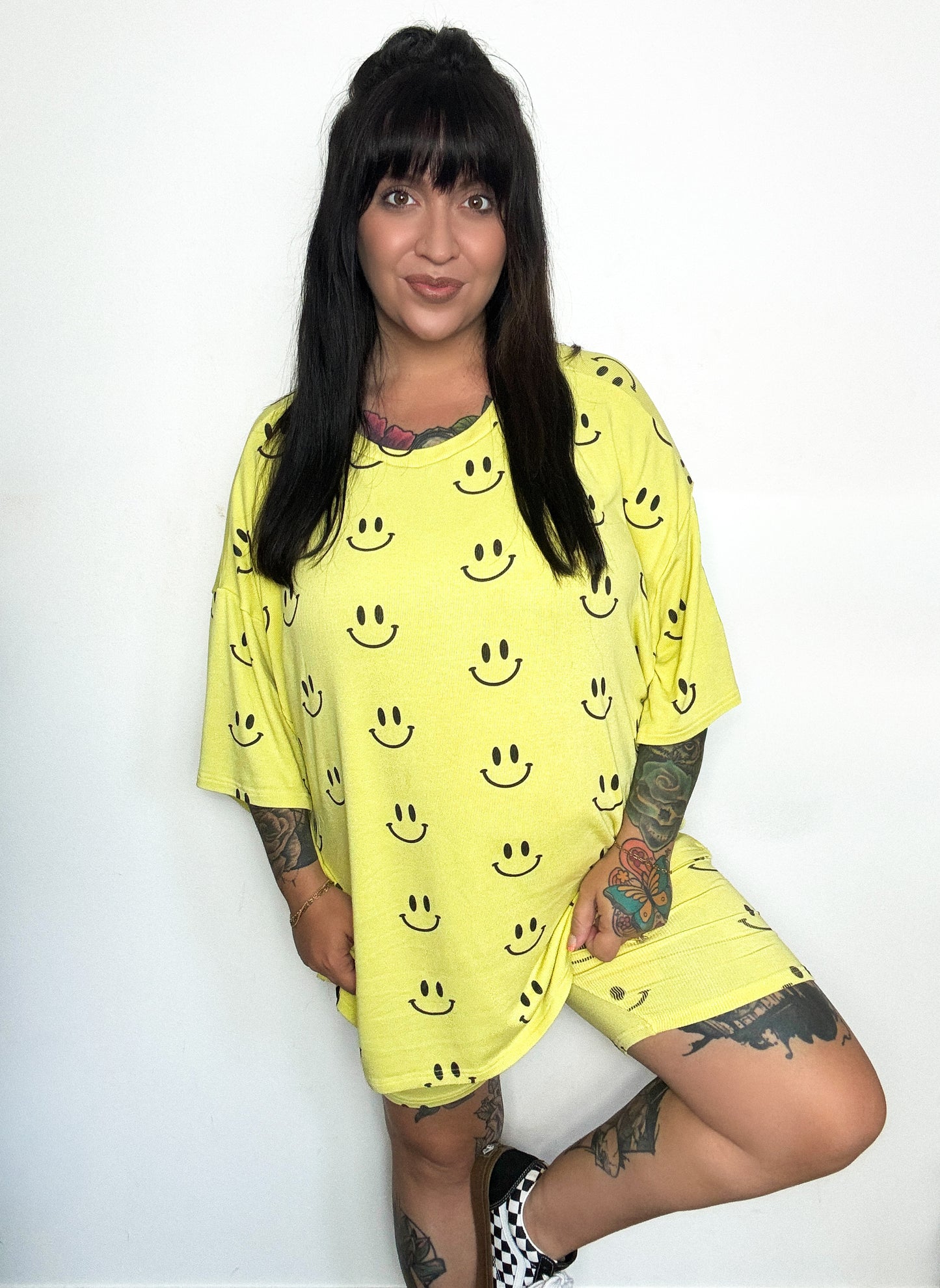 Lux Smiley Set | Oversized