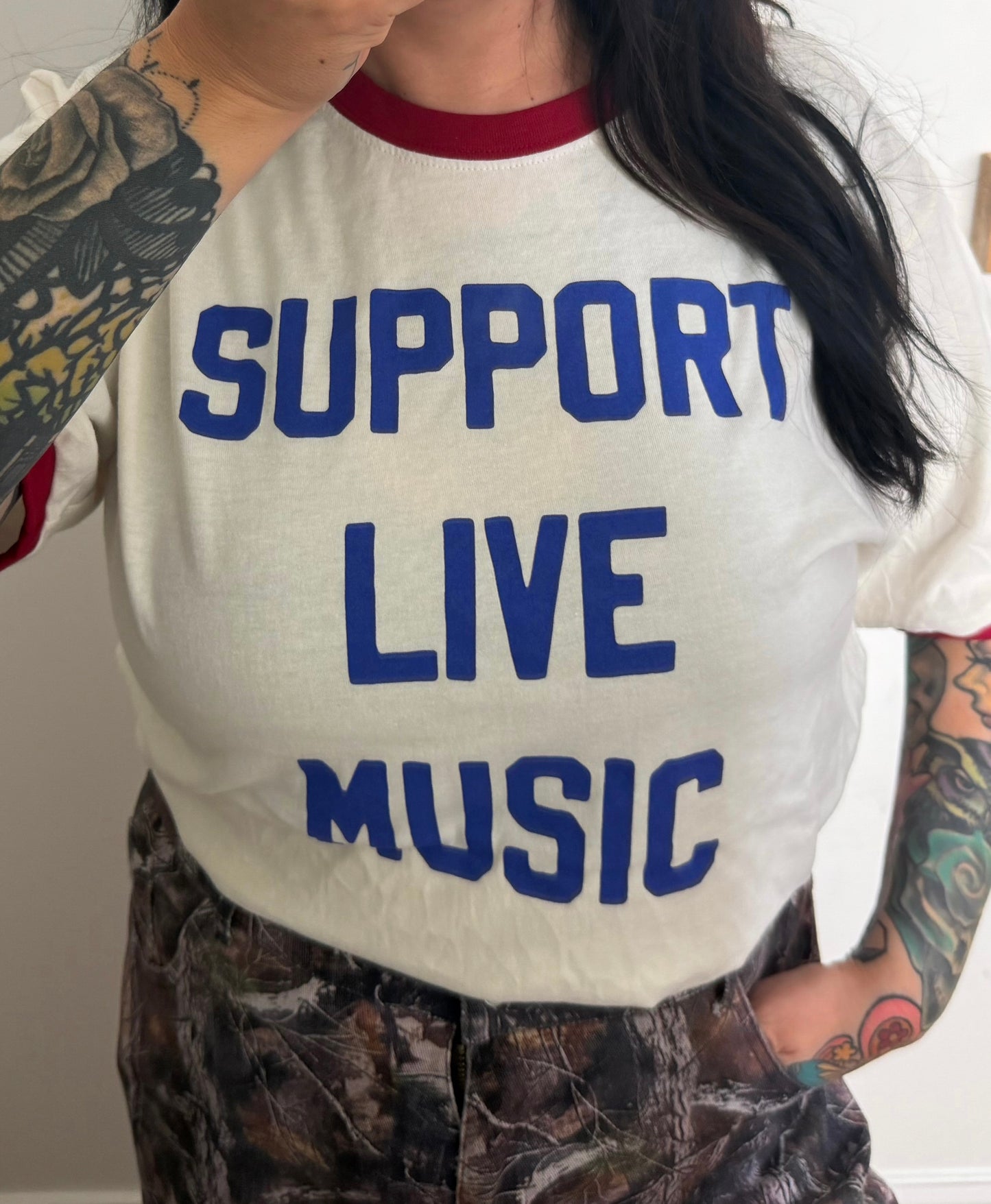 Support Live Music Tee