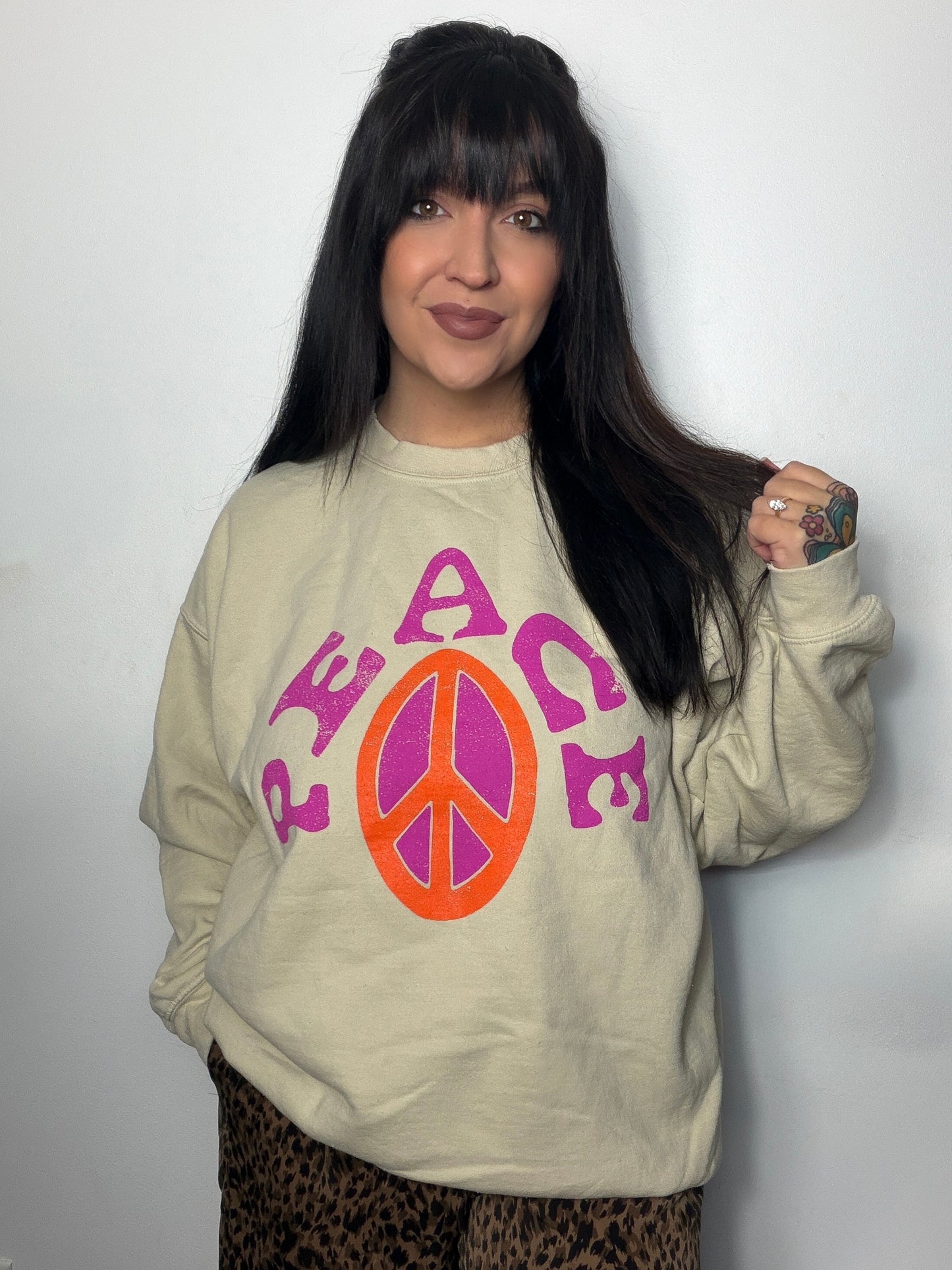 Retro Peace Crew | Oversized
