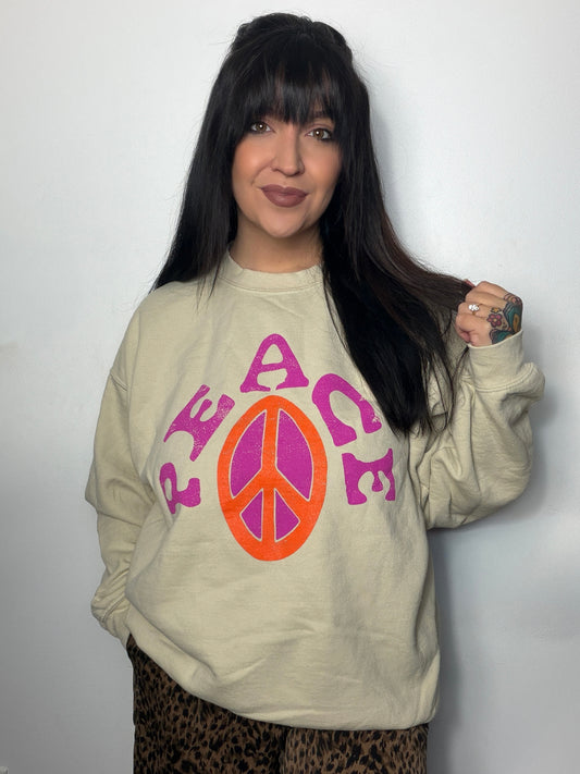 Retro Peace Crew | Oversized