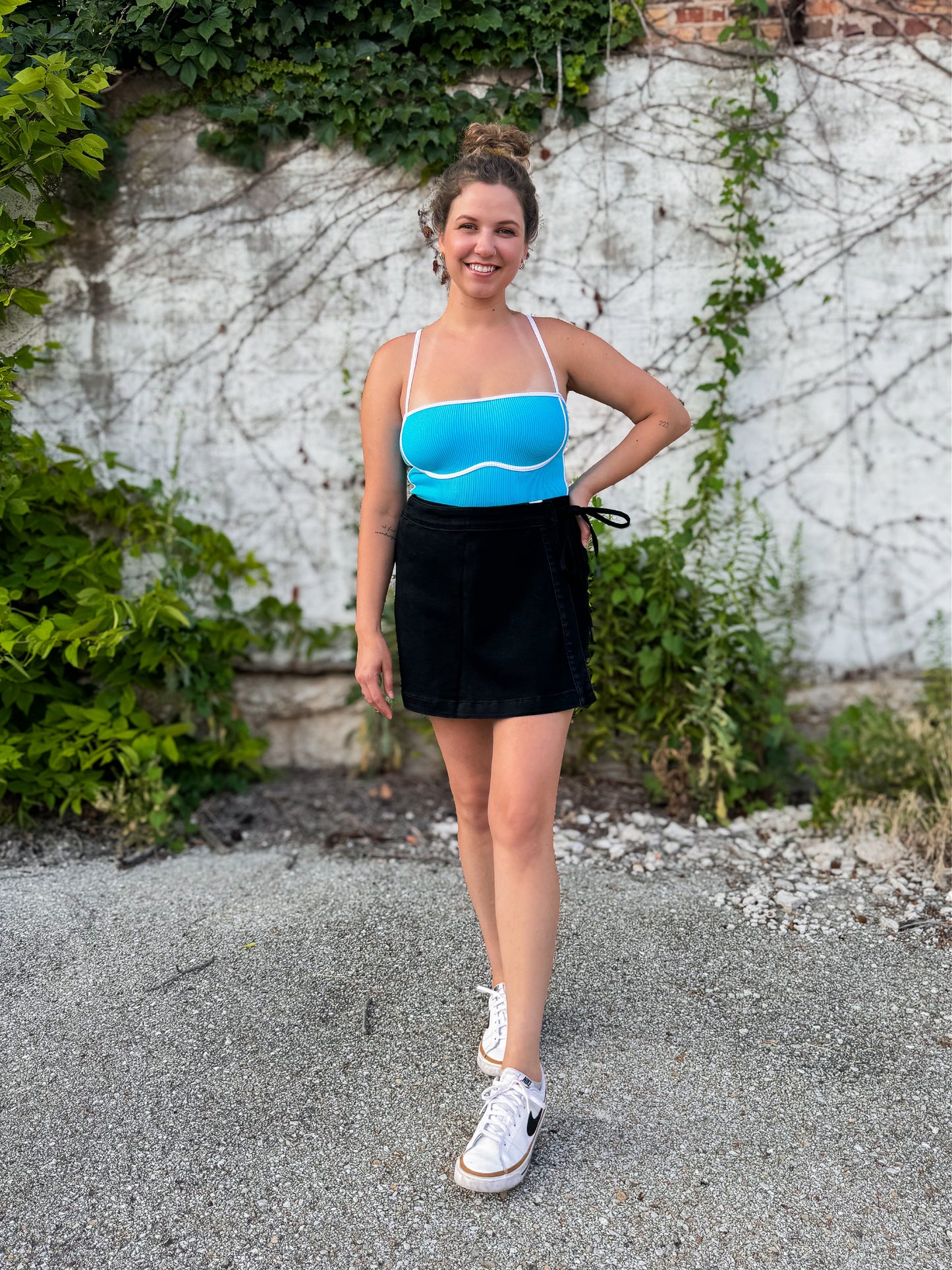 Tanner Streamlined Tank : Blue