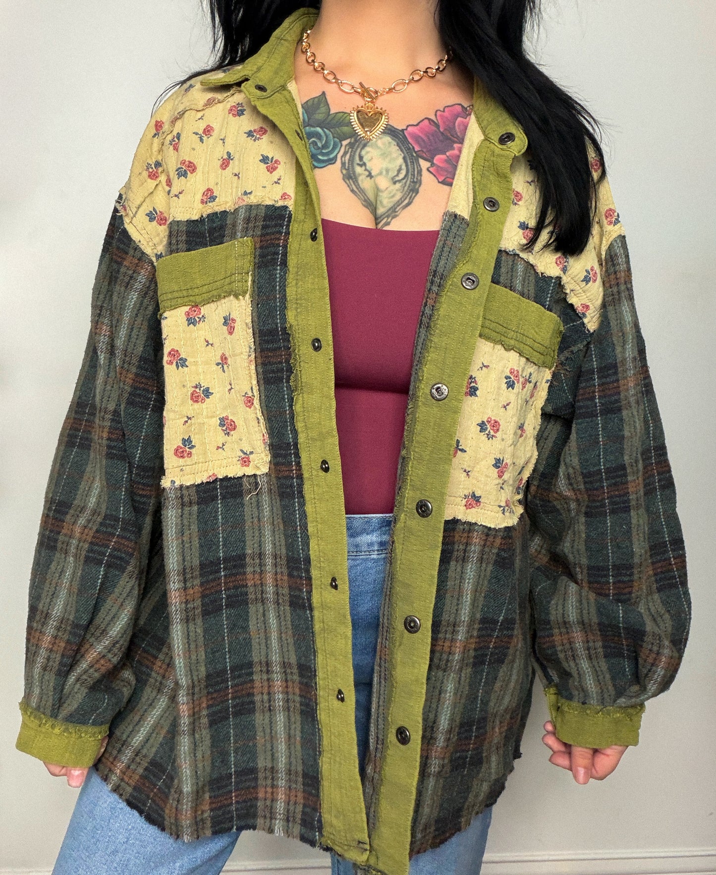 Elsie Floral Shacket