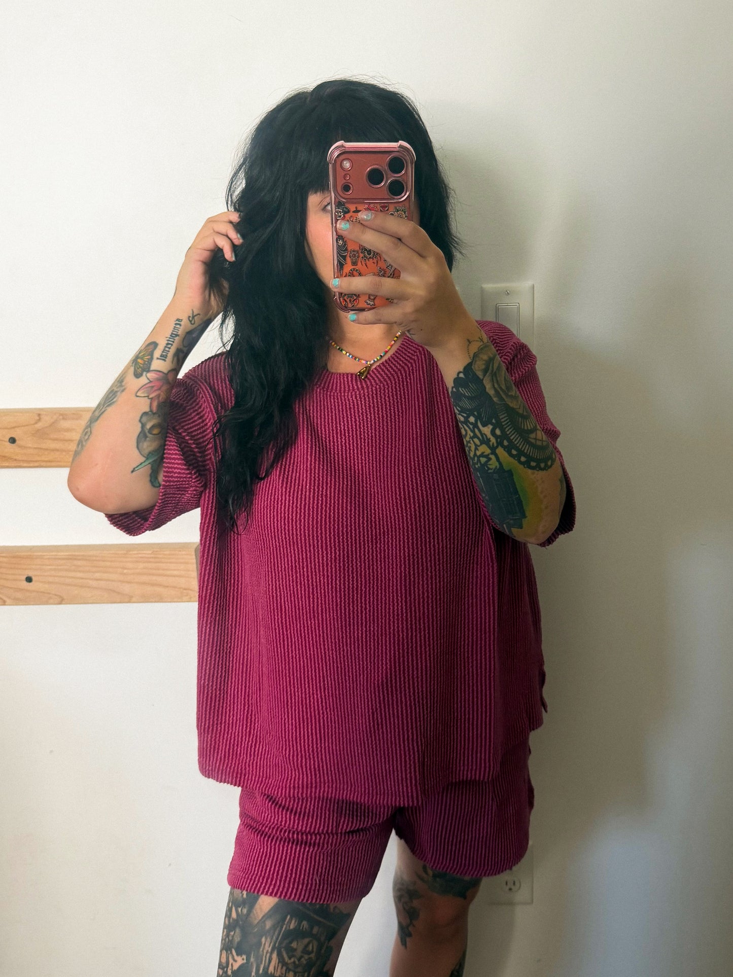 Coffee Date Short Set : 7 Color Options