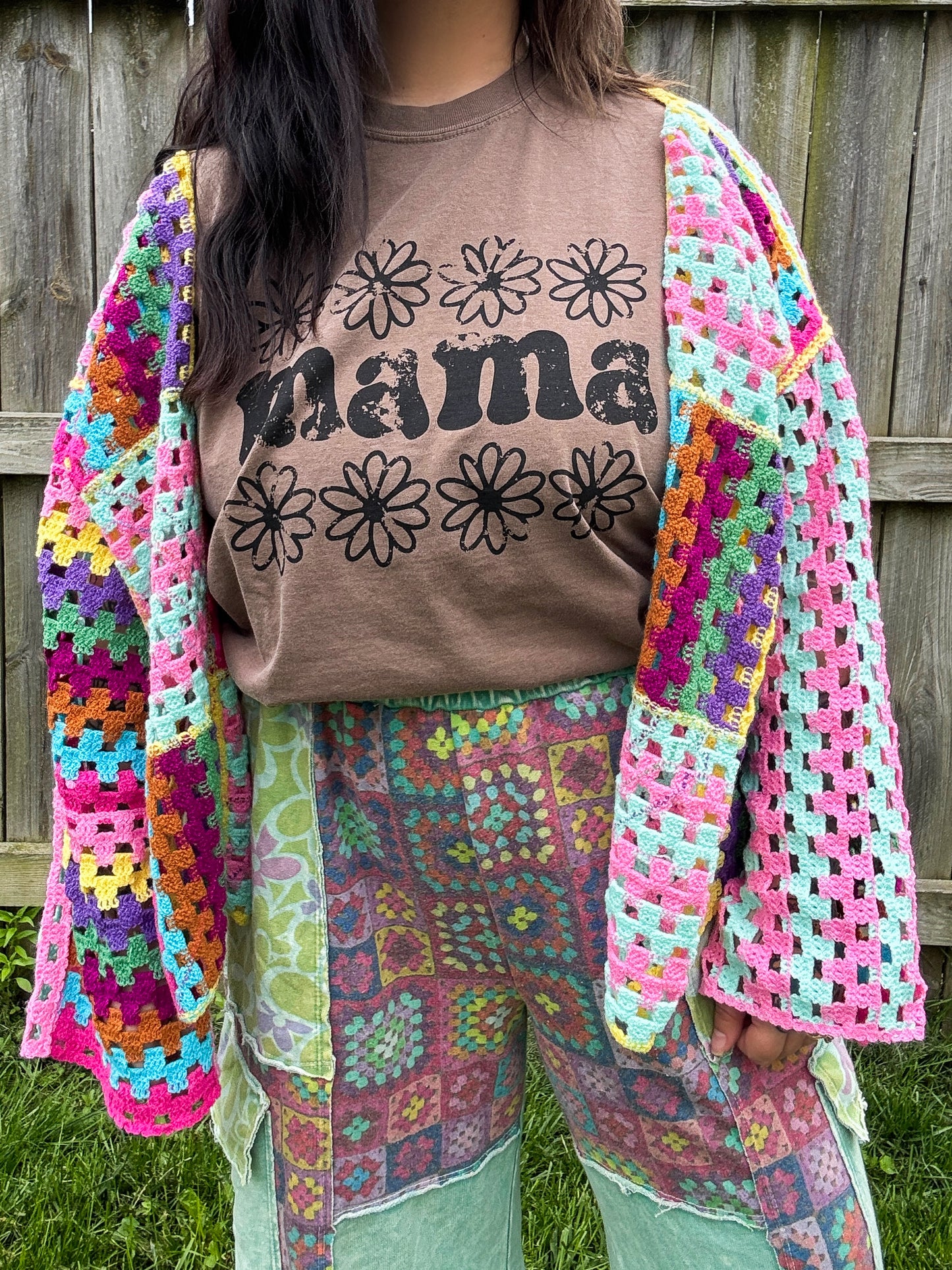 Summer Rainbow Cardigan