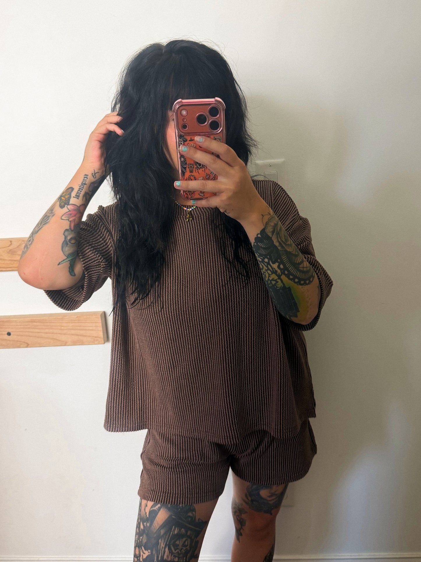 Coffee Date Short Set : 7 Color Options