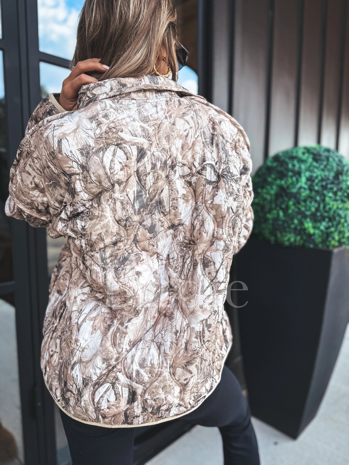 Birdie Cloud Jacket : Woodland Camo (2X)