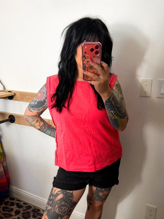 Watermelon Muscle Tank