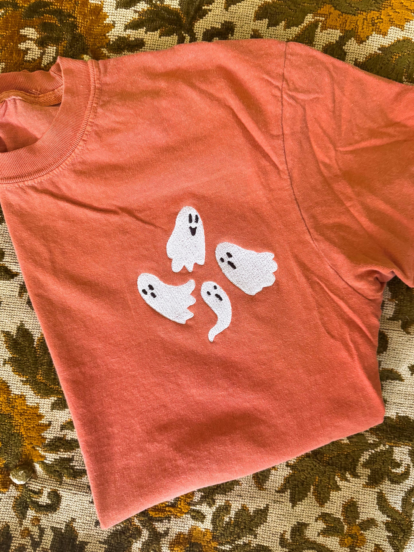 Embroidered Ghost Tee