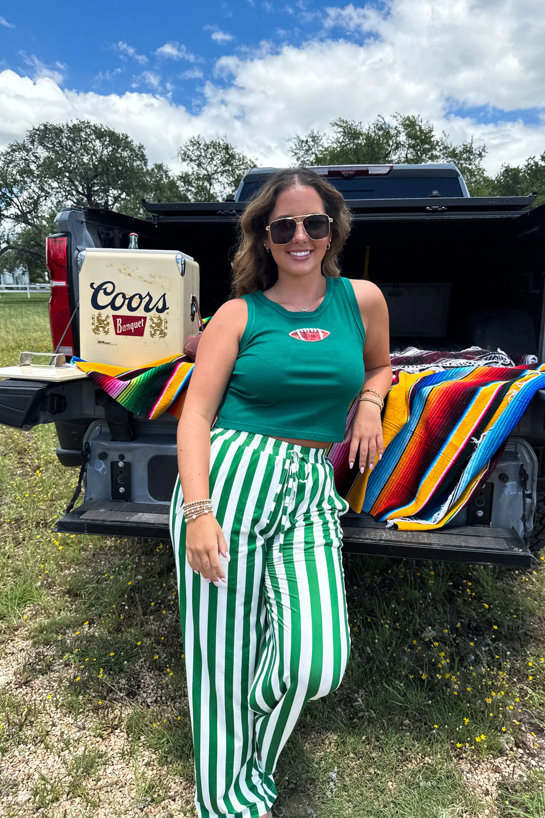 Game Day Striped Pants : 2 Options : PREORDER