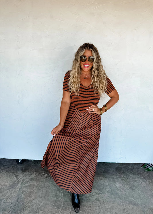 Calista Striped Dress : 3 Colors | PREORDER