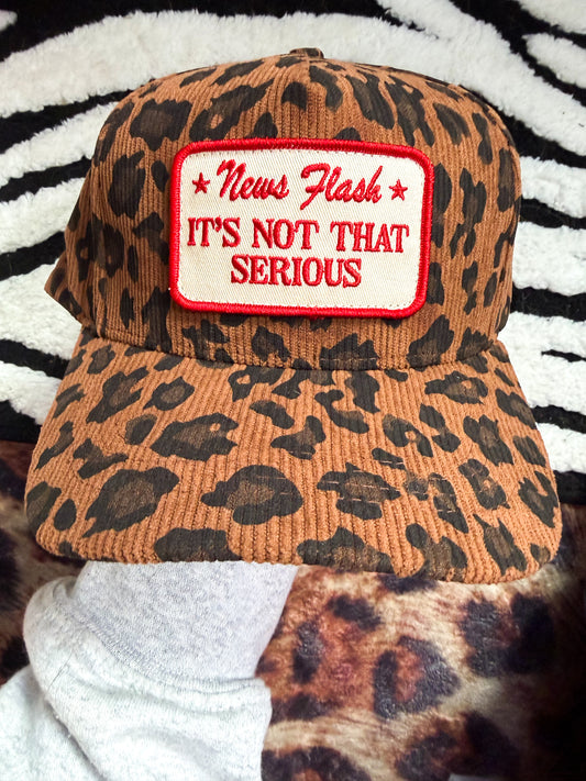 Not That Serious Corduroy Hat