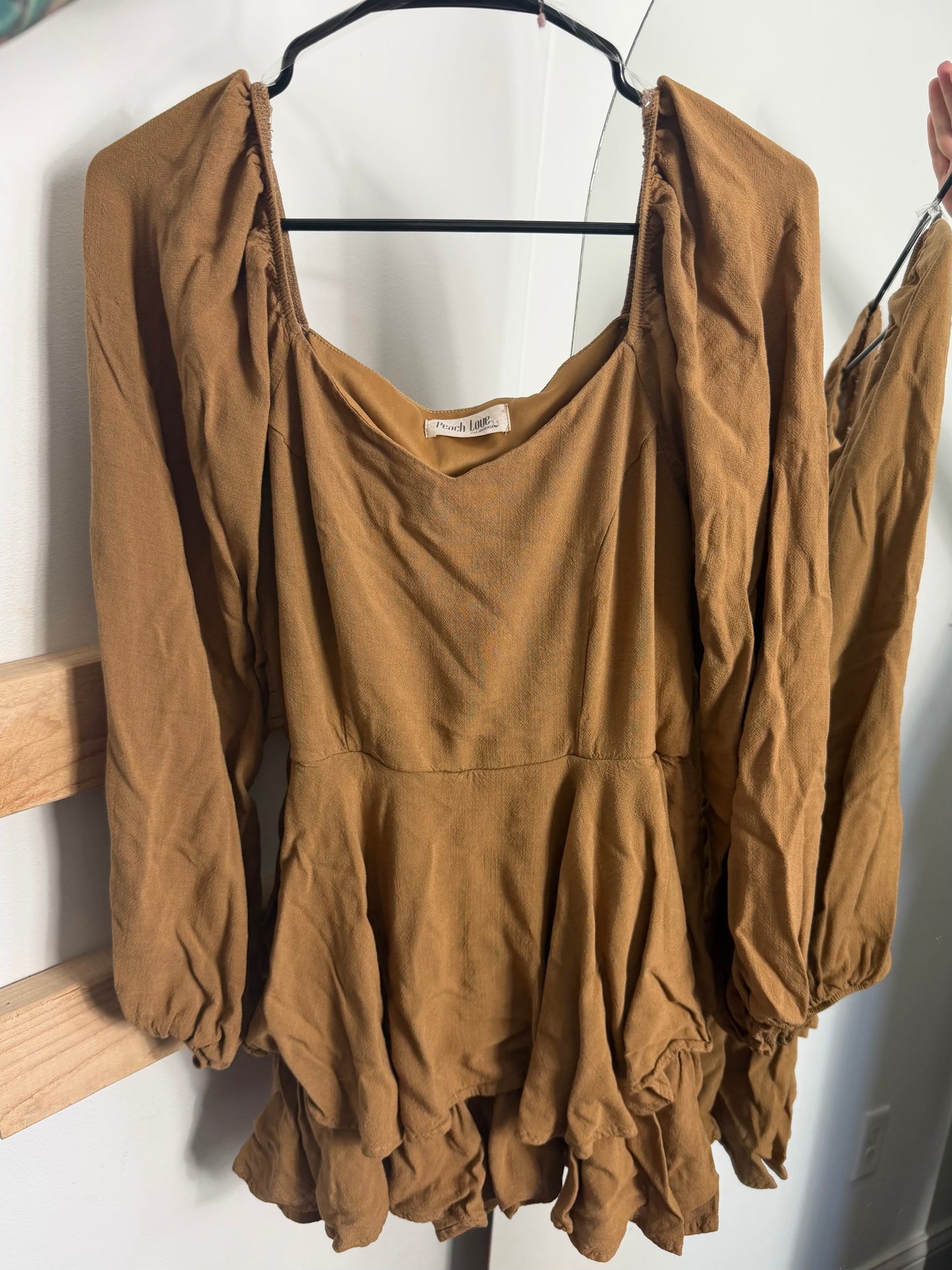 Toffee Romper Dress : L