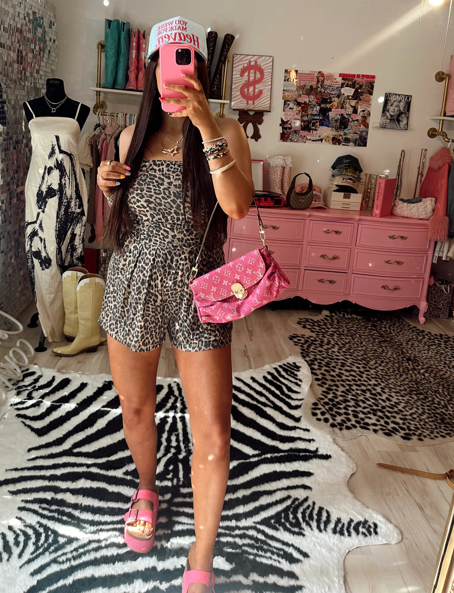 Leopard Soft Romper : PREORDER