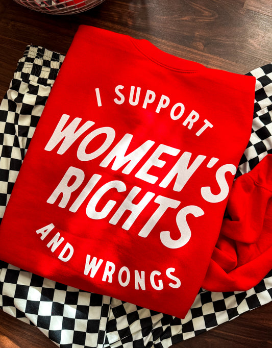 Women’s Rights & Wrongs Crewneck