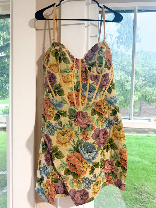 Floral Dress : NEW W TAGS : XL