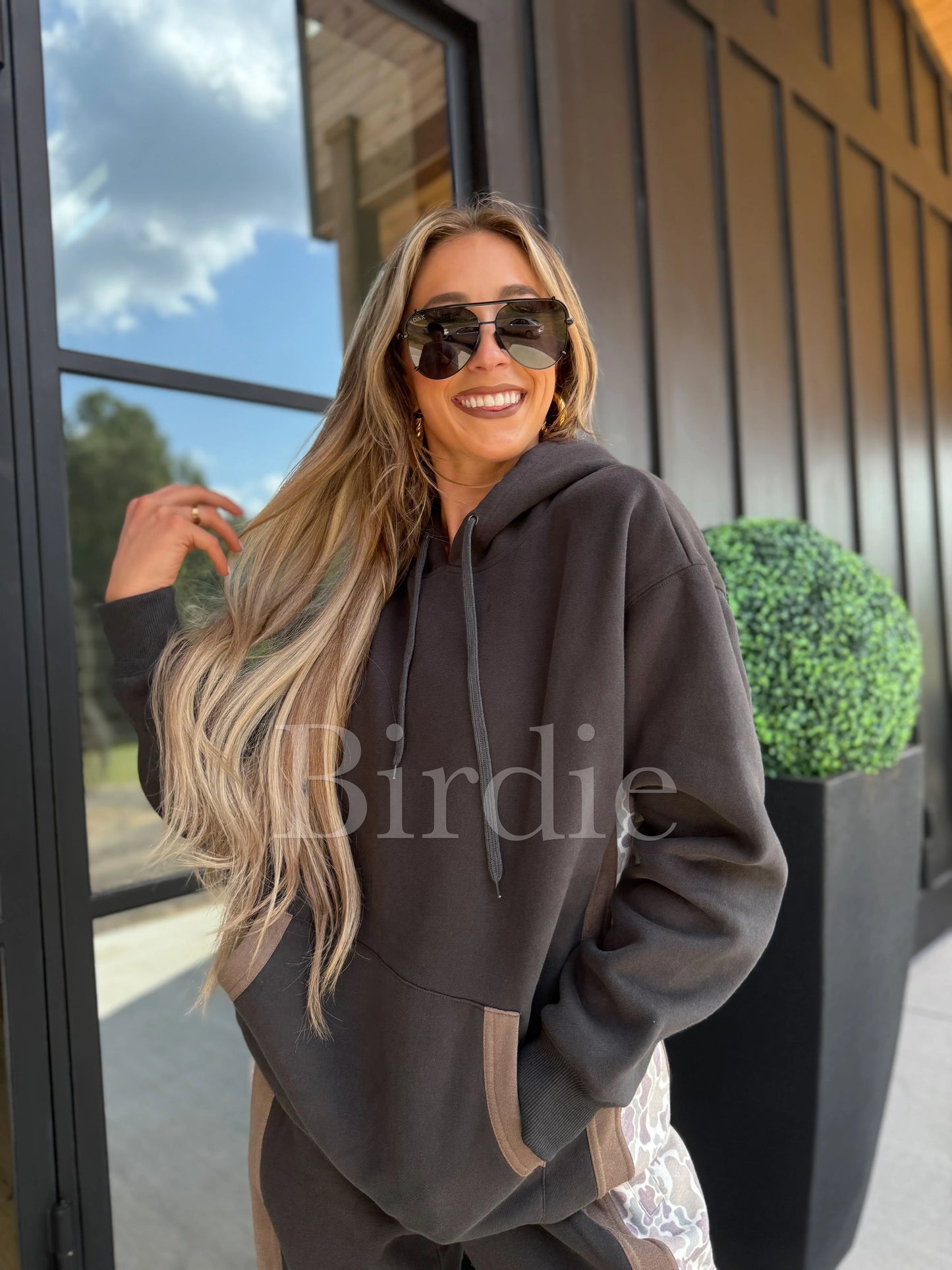Charcoal Full Hoodie + Pant Set | PREORDER