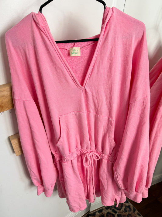 Pink Bubblegum Romper : L