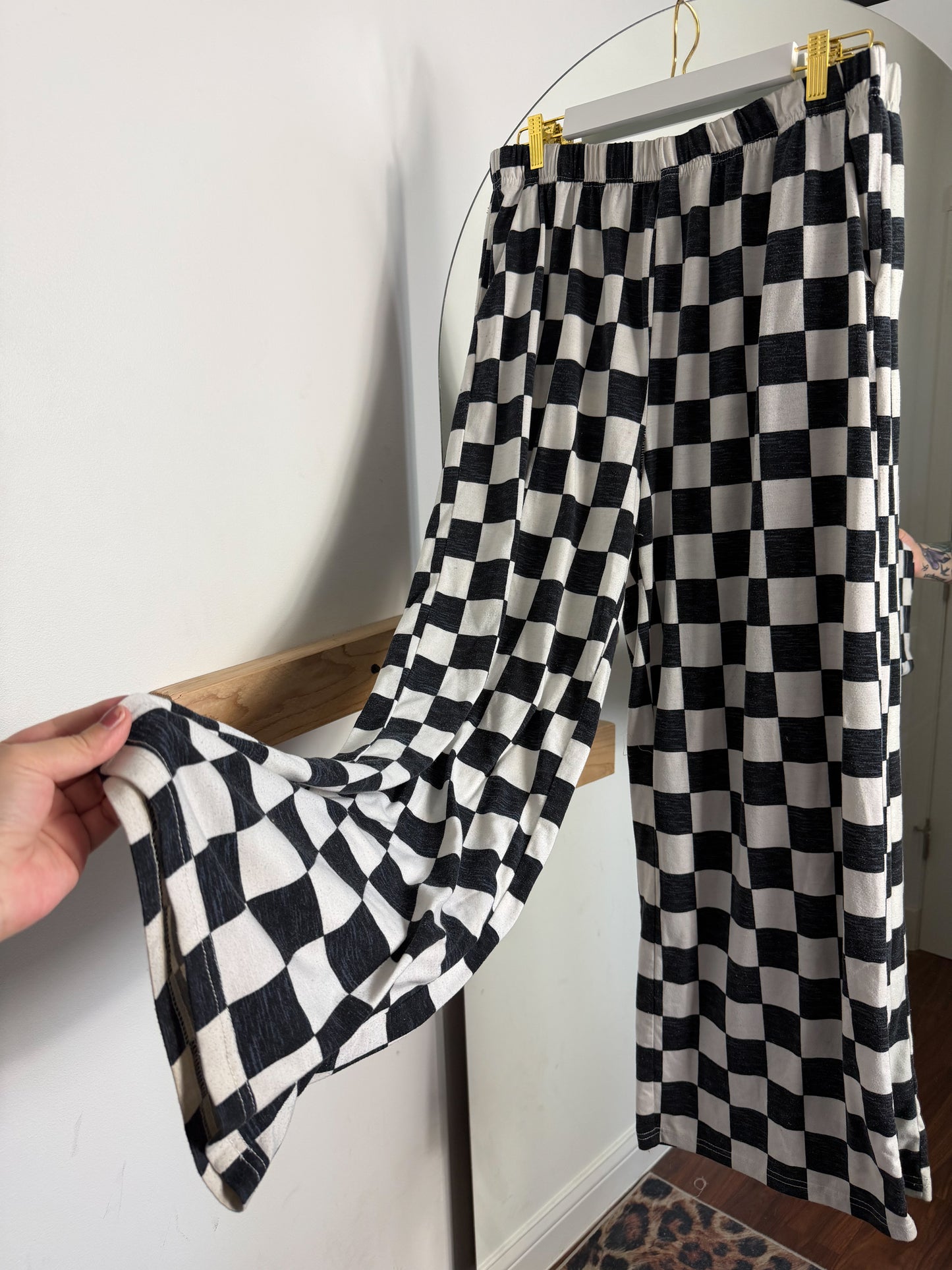 Checker Lounge Pants : XL