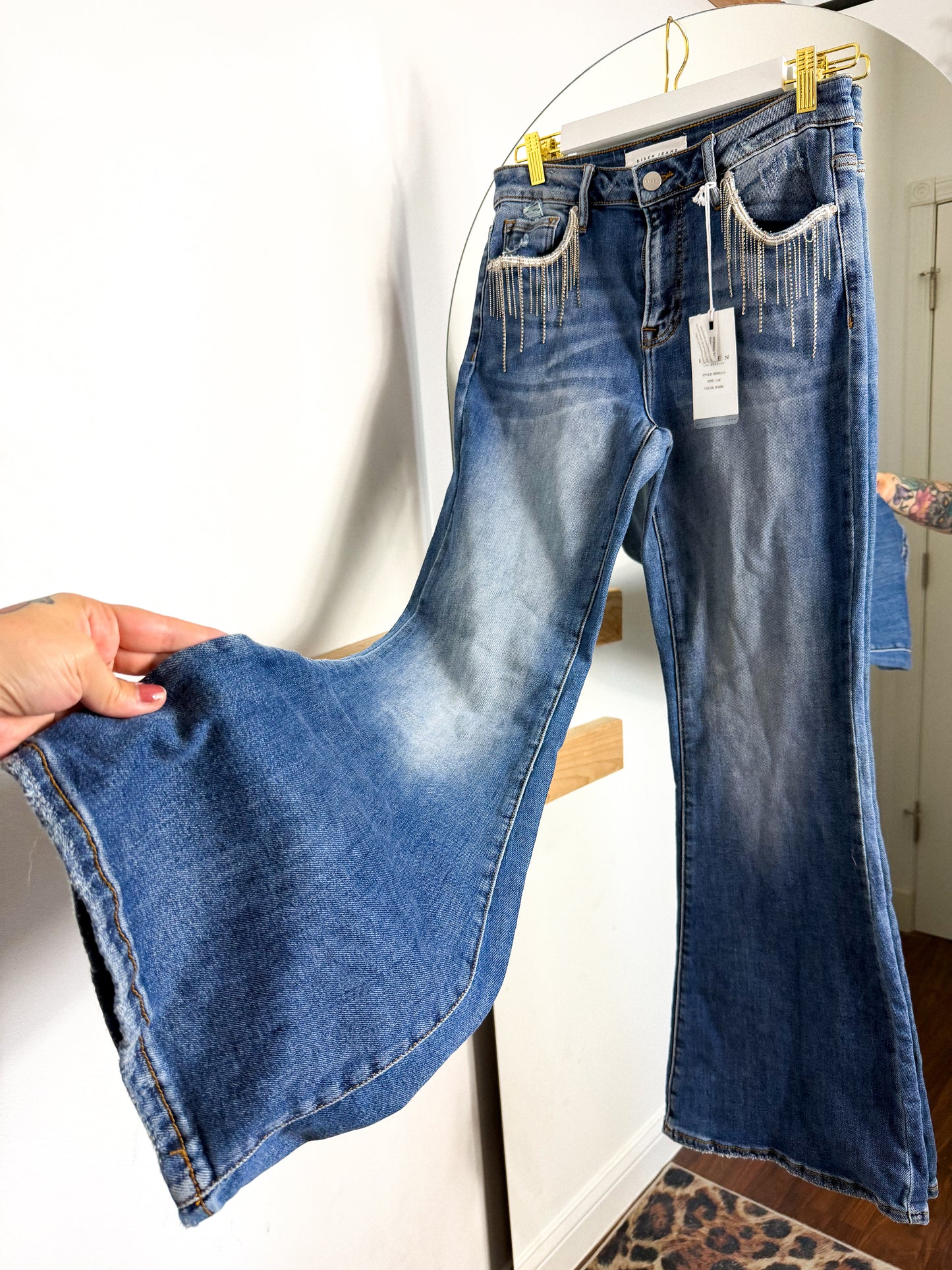 RISEN BLING FLARES : 7/28 : NEW W TAGS