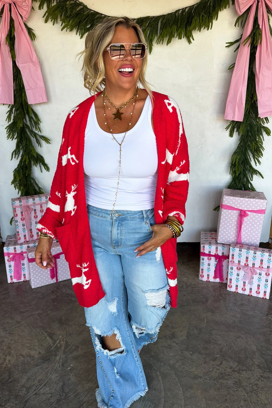 Cozy Christmas Cardigan : 5 Options : PREORDER