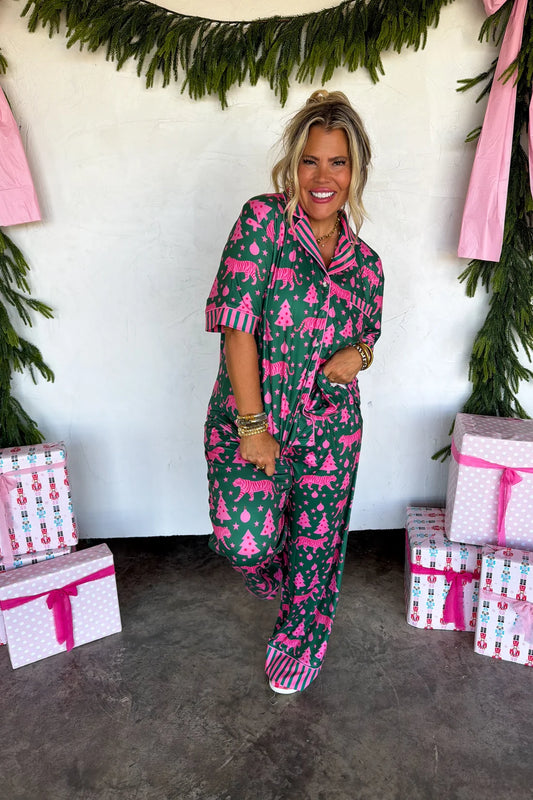 Lux Cheetah Pj Set : PREORDER